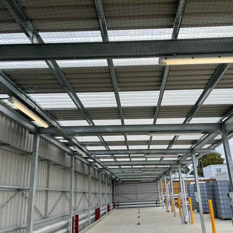 Bird Control Commercial building netting Bird Control Commercial building netting