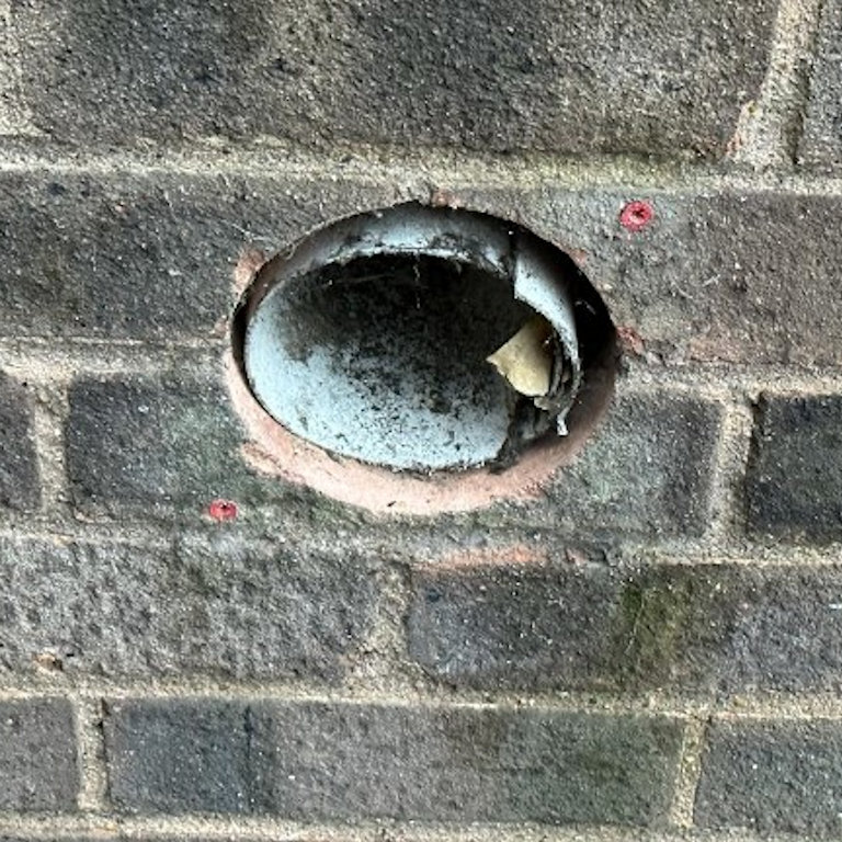Pest Proofing Air Vent Guard Before Pest Proofing Air Vent Guard Before