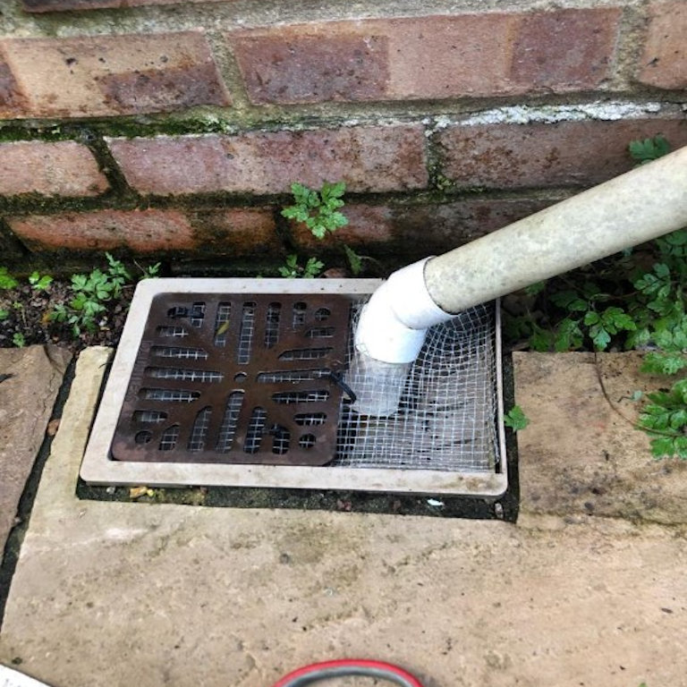 Pest Proofing Drain Mesh Cover After Pest Proofing Drain Mesh Cover After